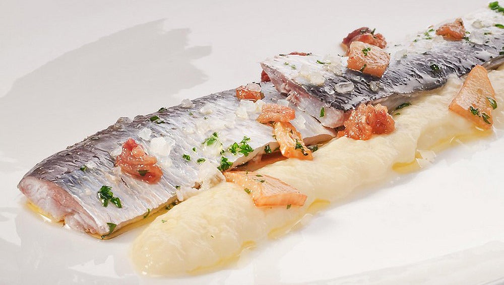Sardinas con beza