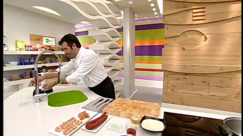 Arroz con champiñones: Parte 1