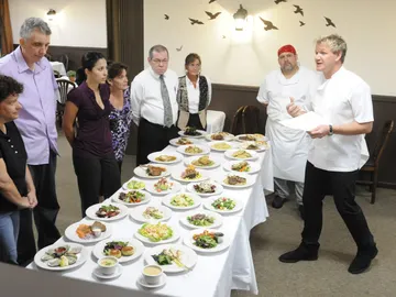 Gordon Ramsay en el Flemings Gordon Ramsay en el Flemings