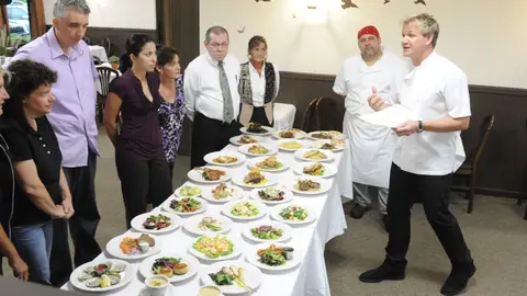 Gordon Ramsay en el Flemings Gordon Ramsay en el Flemings