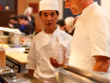 Gordon Ramsay y Akira Gordon Ramsay y Akira