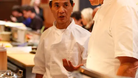 Gordon Ramsay y Akira Gordon Ramsay y Akira
