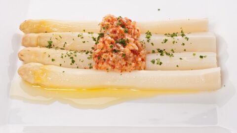 Esp&aacute;rragos con papillote