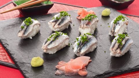 Nigiri de Antxoas