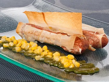 Salchichas crujientes Salchichas crujientes