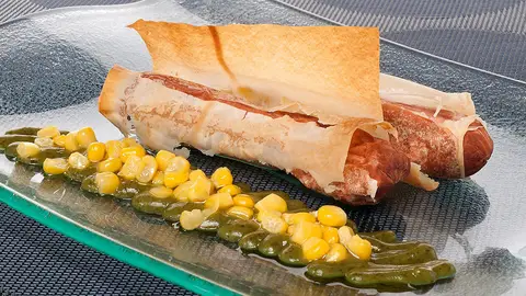 Salchichas crujientes Salchichas crujientes