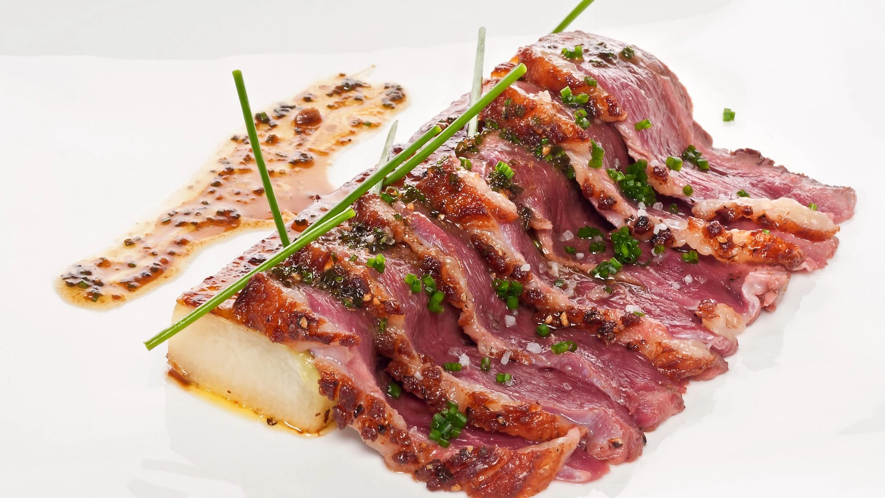 Pechuga de pato asada Pechuga de pato asada