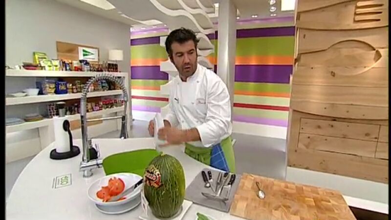 Ensalada de melón y cigalas- Parte 2