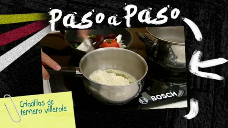 Paso a paso: Criadillas de ternero a la villeroie