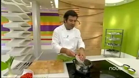 Arroz con cordero y beicon