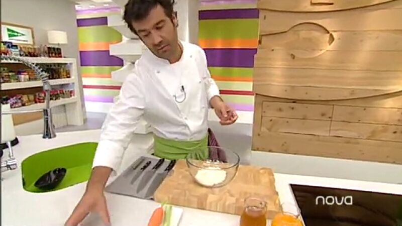 Tempura de jengibre