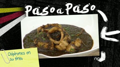 Chipirones en su tinta