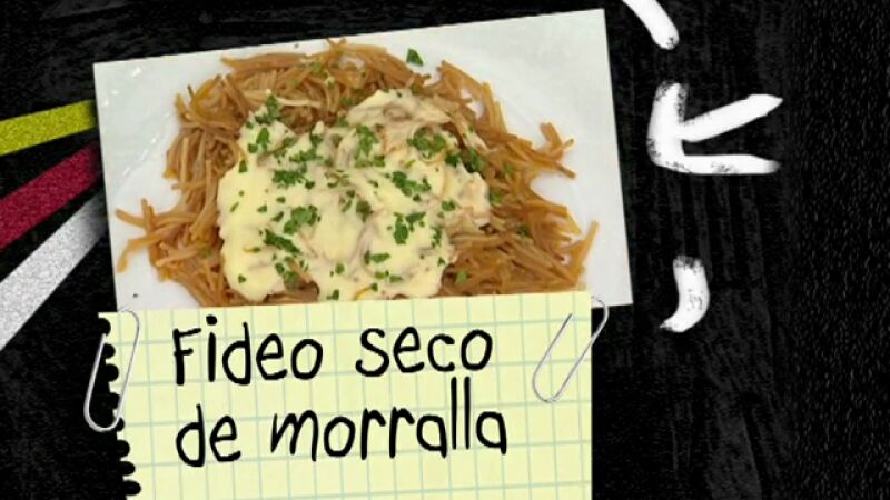 Fideo seco de morralla - Parte 1