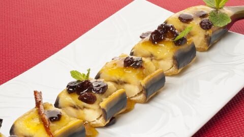 Pl&aacute;tanos a la plancha