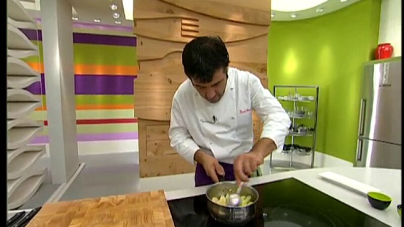 Vieira crujiente con salsa de manzana - Parte 2