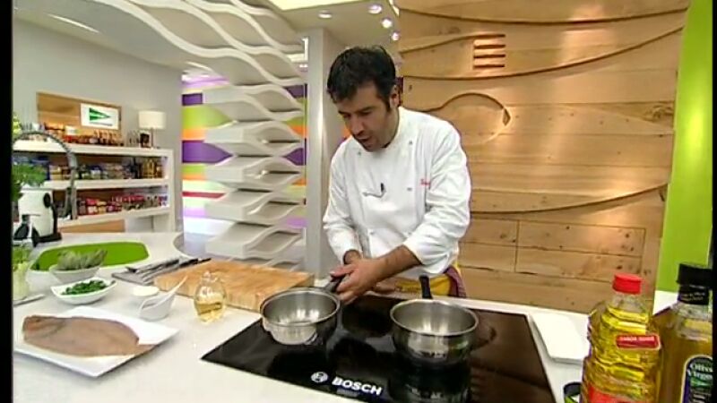 Gallo al vapor con salsa de hinojo - Parte 1