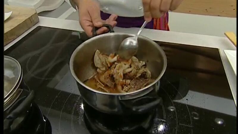Codornices con cáscaras de manzana , parte 2