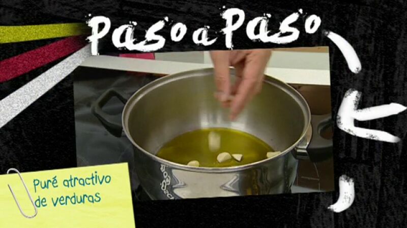 Paso a paso: Puré atractivo de verduras