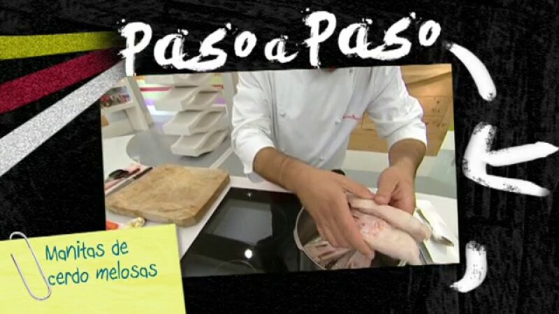 Paso a paso: Manitas de cerdo melosas