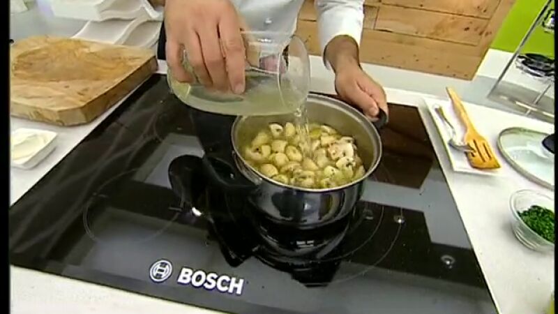 Crema de champiñones - Parte 2