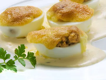 huevos con champiñones huevos con champiñones