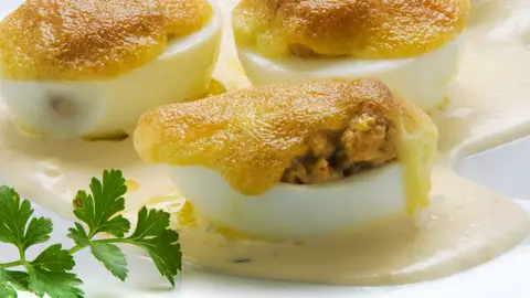 huevos con champiñones huevos con champiñones