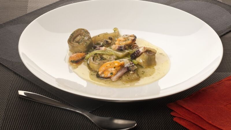 Verduras y molusquillos - parte1 en cocina con Bruno