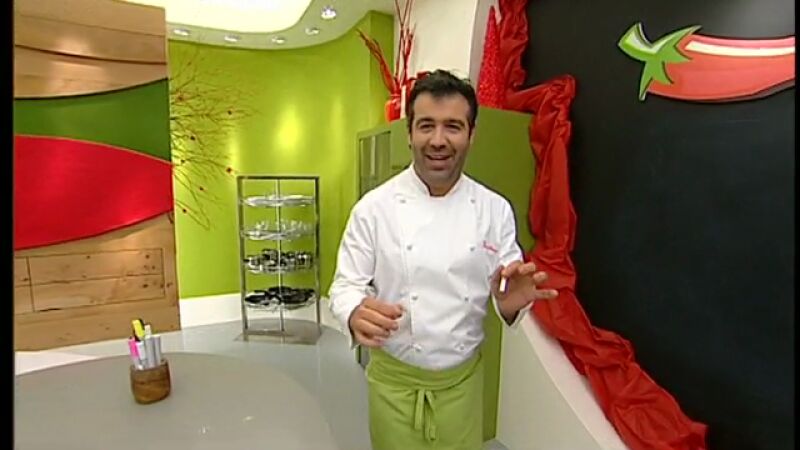 Plato de hongos y vinagreta - Parte 1