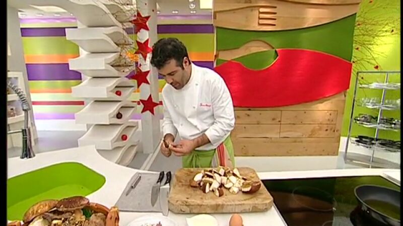 Plato de hongos y vinagreta - Parte 2