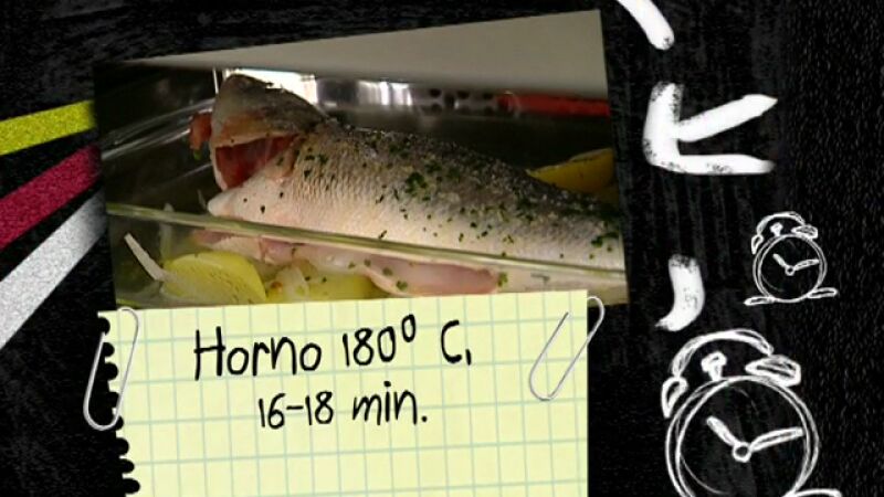 Lubina al horno con refrito cremoso - Parte 2