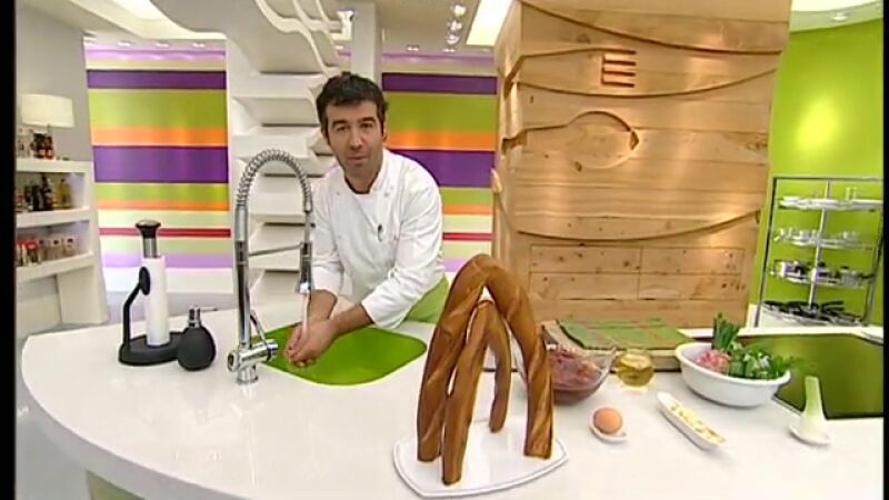 Sopa de ajo con rape - Parte 1