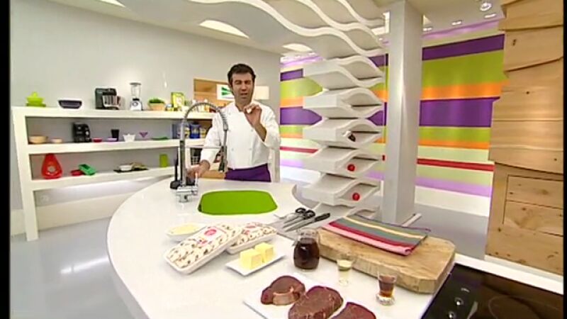 Solomillo con champiñones - Parte 1
