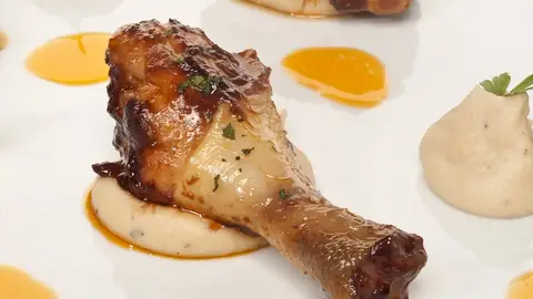 Pollo a la americana Pollo a la americana