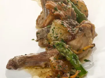 Fricasé de conejos Fricasé de conejos