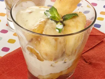 manzana asada manzana asada