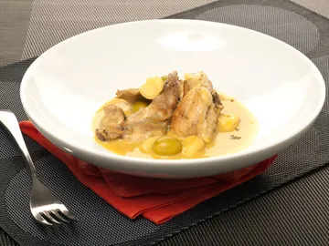 Curry casero de conejo Curry casero de conejo