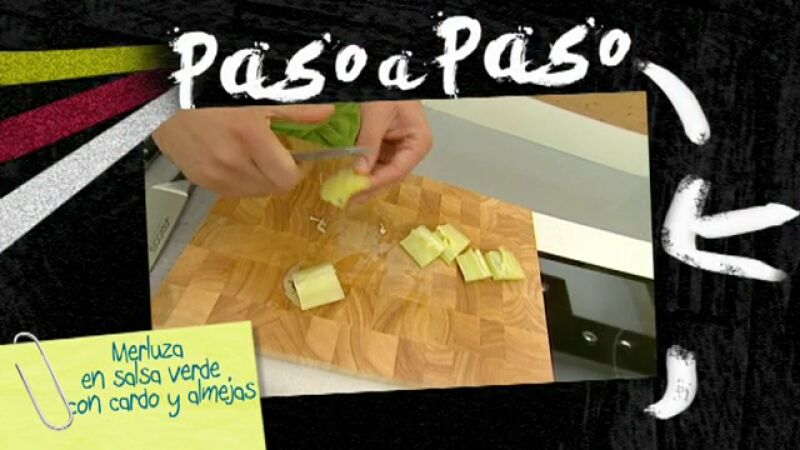 Paso a paso: Merluza en salsa verde