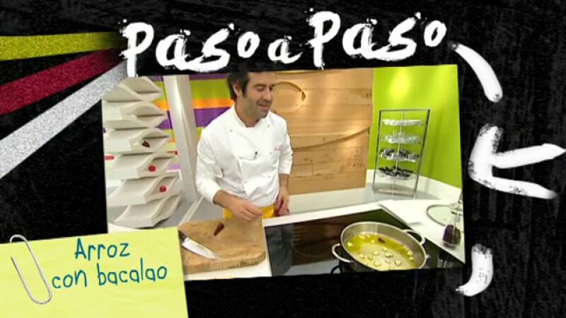 Paso a paso: Arroz con bacalao
