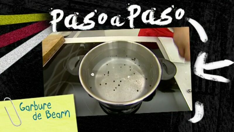 Paso a paso: Garbure de bearn