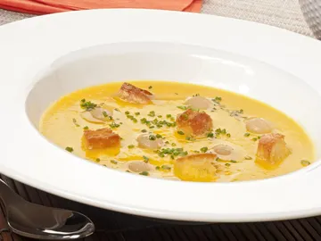 Purrasalda de piña y bacalao Purrasalda de piña y bacalao