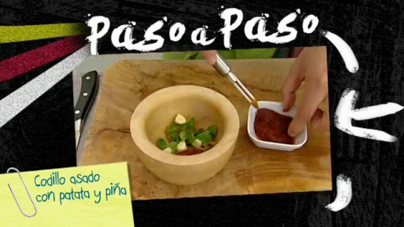 Paso a paso: Codillo asado con patatas