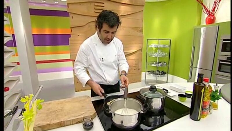 Crema de espinacas con queso - Parte 2