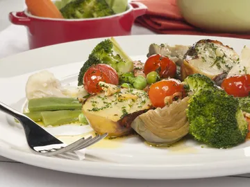 Panaché de verduras de primavera Panaché de verduras de primavera