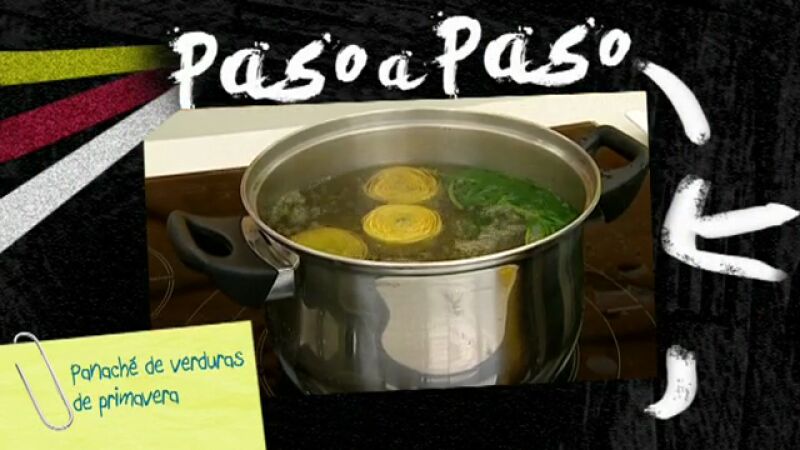 Paso a paso: Panaché de verduras