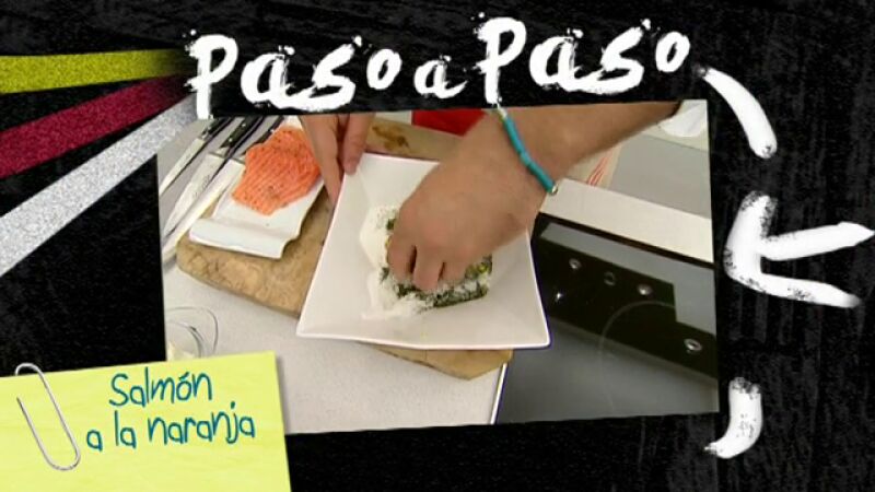 Paso a paso: Salmón a la naranja