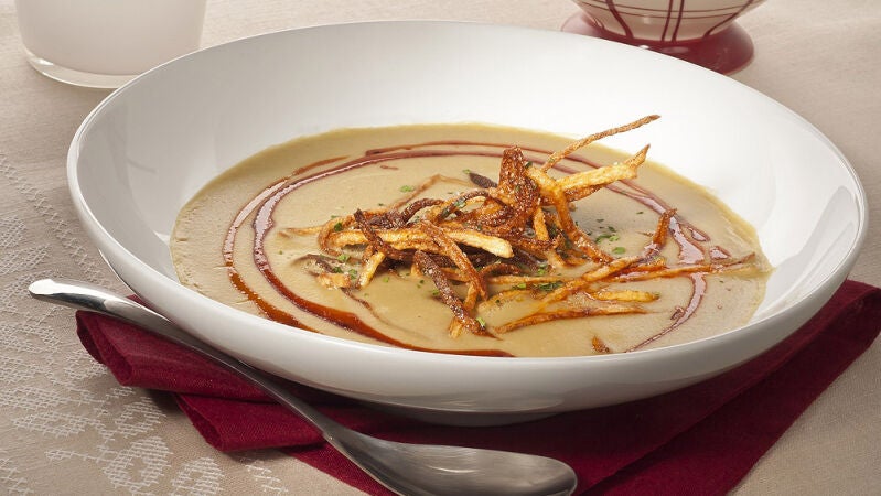 Ingredientes para hacer crema de lentejas al curry