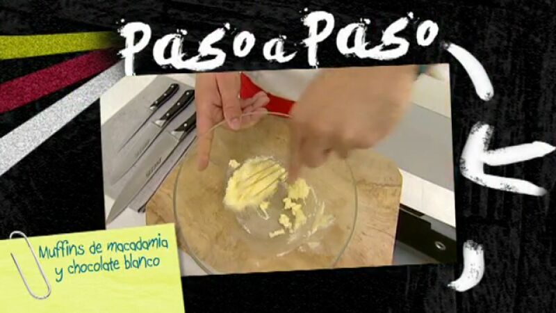 Paso a paso: Muffins de macadamia