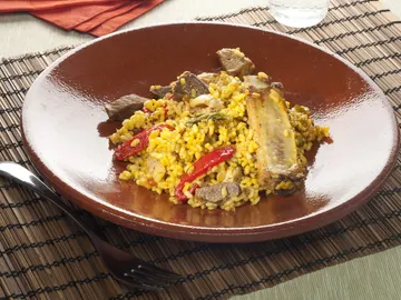Paella de ibéricos Paella de ibéricos