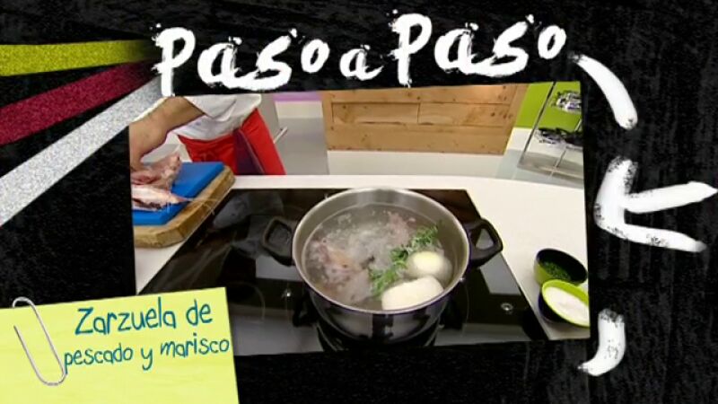 Paso a paso Zarzuela de pescado