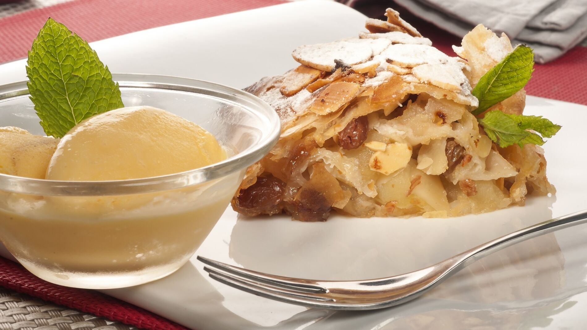 Strudel de manzana